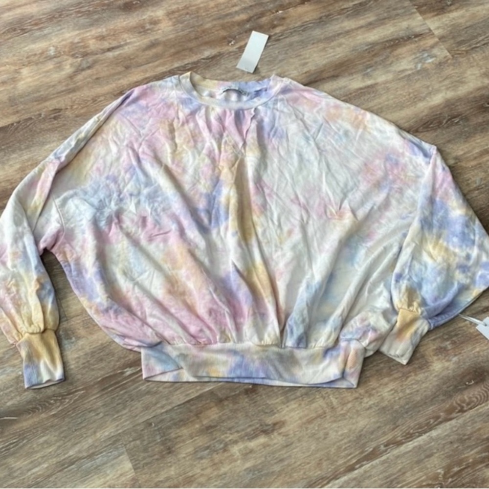 New Young Fabulous and Broke Revolve dye tie sweatshirt XS